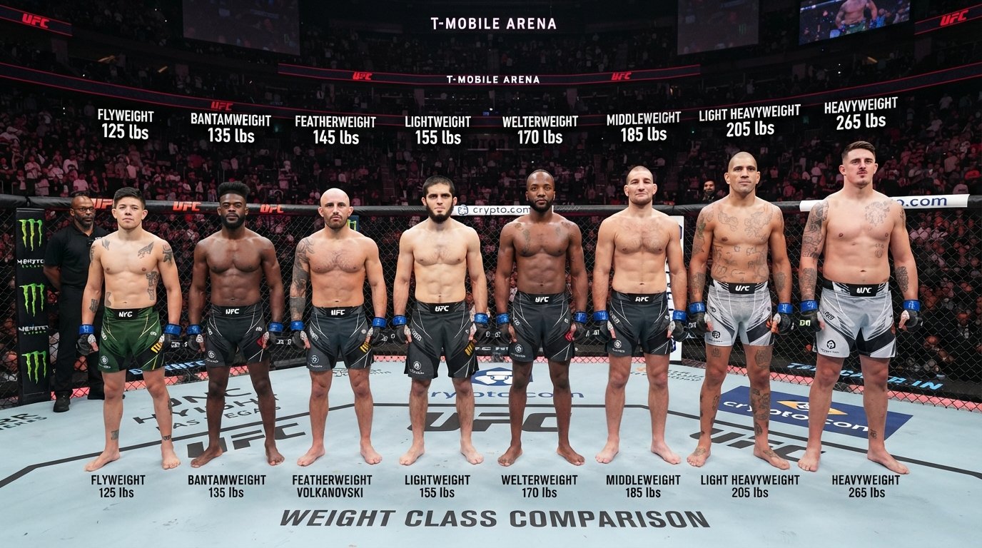 UFC weight classes